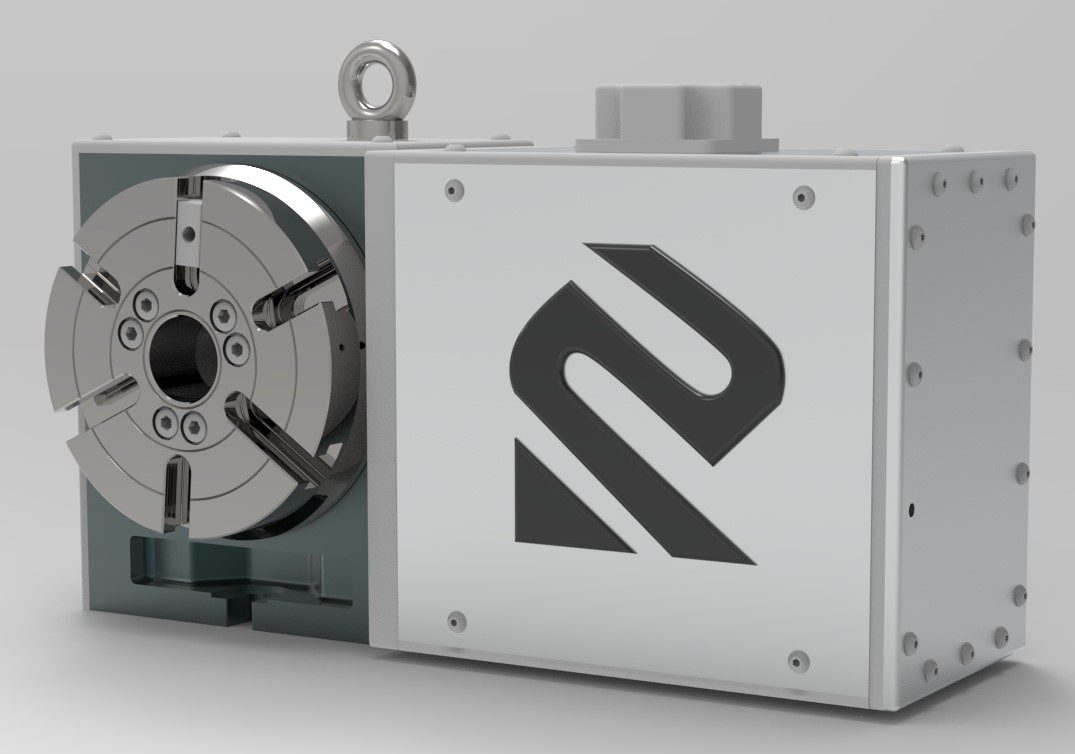 المحور الرابع CNC مع طاولة دوارة